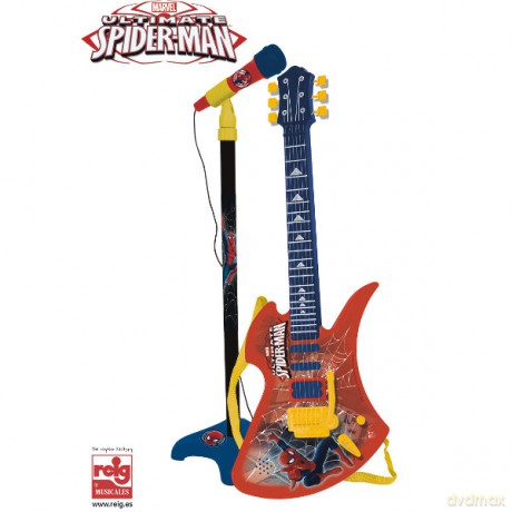 REIG Spiderman Mikrofon i Gitara [ZABAWKA]