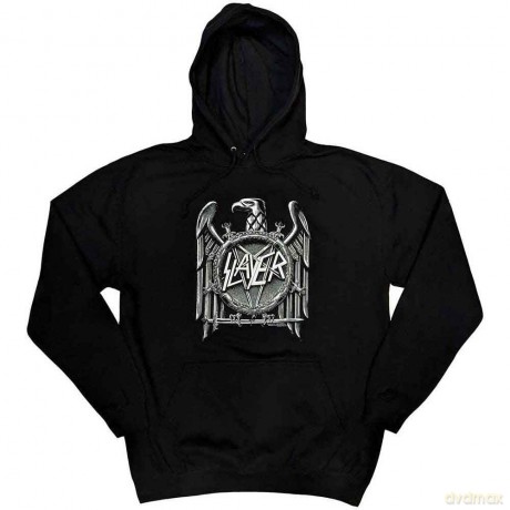 Slayer: Unisex Pullover Hoodie: High Contrast Eagle (Black) (X-Large)