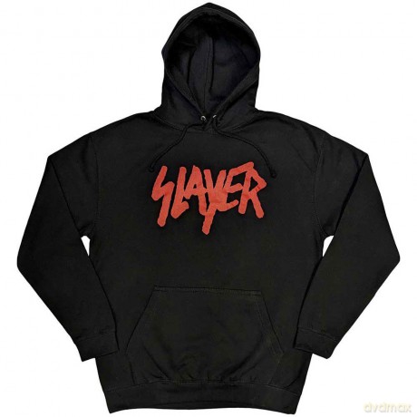 Slayer: Unisex Pullover Hoodie: Slatanic (Black) (Back Print) (Small)