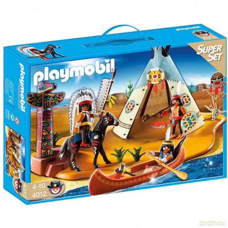PLAYMOBIL Super Set Obóz Indian [KLOCKI]