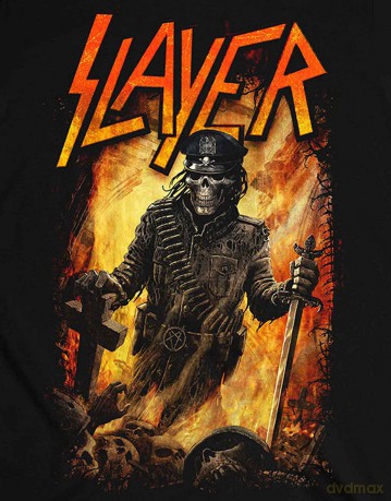 Slayer: Unisex T-Shirt: Aftermath (Black) (Small)
