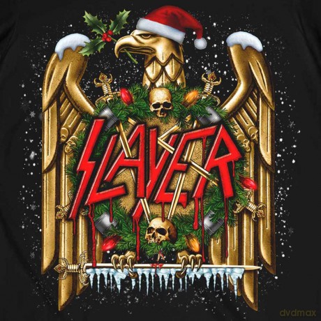Slayer: Unisex T-Shirt: Holiday Eagle (Black) (X-Large)