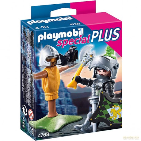 PLAYMOBIL Rycerz herbu lwa [KLOCKI]