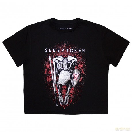 Sleep Token: Ladies Crop Top: The Love You Want (Black) (Small)