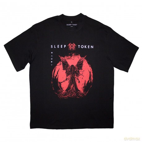 Sleep Token: Unisex Oversized Boxy T-Shirt: Take Me Back To Eden (Black) (Large)