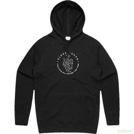 Sleep Token: Unisex Pullover Hoodie: Tomb (Black) (Large)
