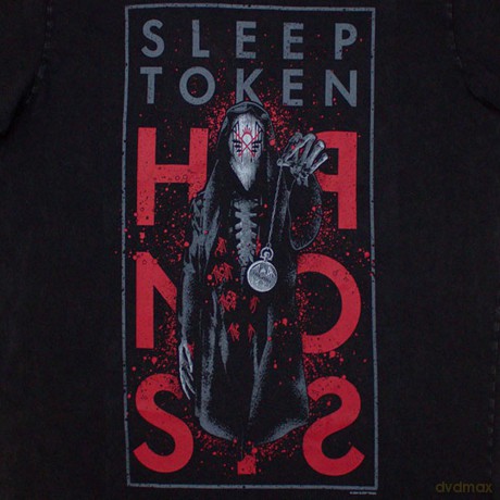 Sleep Token: Unisex Stone Wash T-Shirt: Hypnosis (Black) (XX-Large)