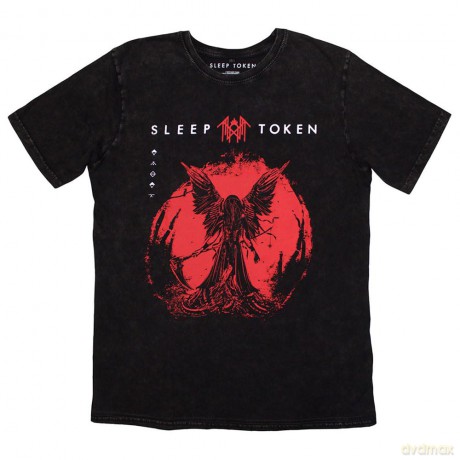Sleep Token: Unisex Stone Wash T-Shirt: Take Me Back To Eden (Black) (XX-Large)