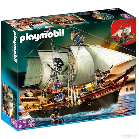 PLAYMOBIL Piracka fregata do grabieży [KLOCKI]