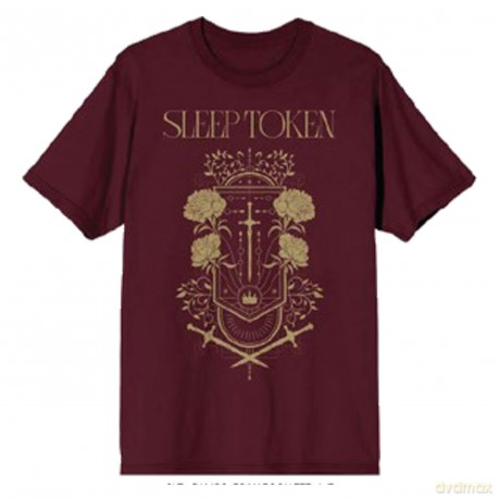 Sleep Token: Unisex T-Shirt: Damocles (Maroon Red) (Large)
