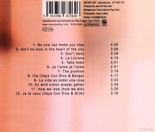 Vaya Con Dios: The Promise [CD]