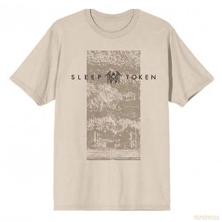 Sleep Token: Unisex T-Shirt: Even In Arcadia Mono (Natural) (Large)
