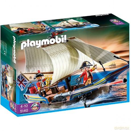 PLAYMOBIL Fregata z armatą [KLOCKI]