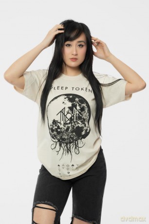 Sleep Token: Unisex T-Shirt: Eyes (Natural) (XX-Large)