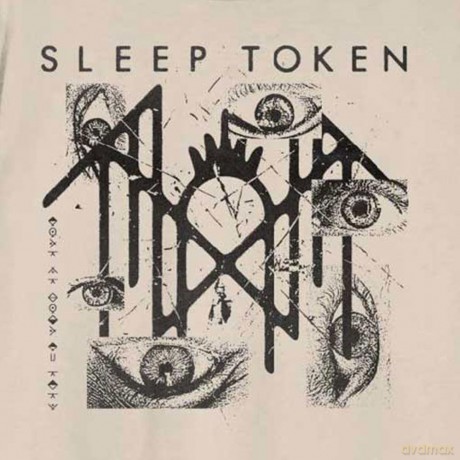 Sleep Token: Unisex T-Shirt: Eyes (Natural) (XX-Large)