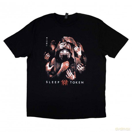 Sleep Token: Unisex T-Shirt: Grabbing Hands (Black) (X-Large)