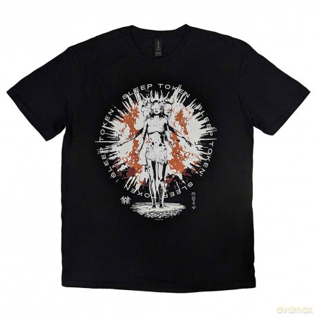 Sleep Token: Unisex T-Shirt: Rain (Black) (XX-Large)