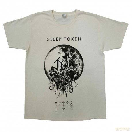 Sleep Token: Unisex T-Shirt: Take Me Back To Eden (Natural) (Back Print) (XX-Large)