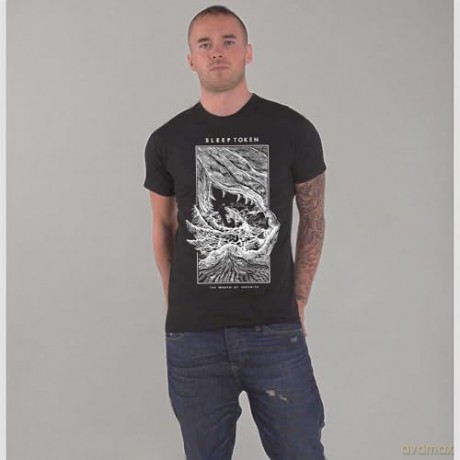 Sleep Token: Unisex T-Shirt: The Mouth Of Infinity (Black) (Medium)