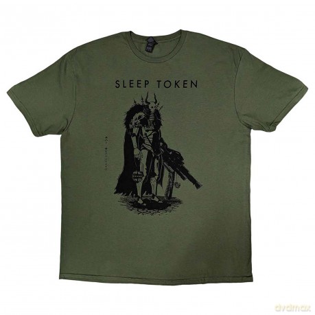 Sleep Token: Unisex T-Shirt: The Summoning (Green) (X-Large)