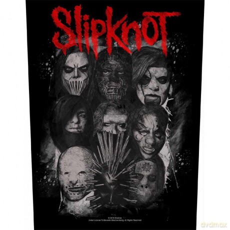 Slipknot: Back Patch: We Are Not Your Kind Masks