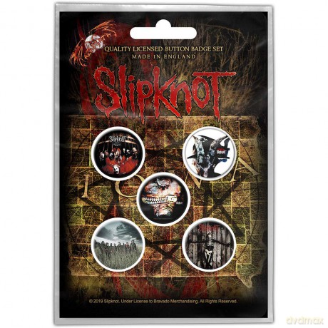 Slipknot: Button Badge Pack: Albums
