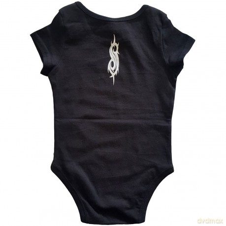 Slipknot: Kids Baby Grow: Star Logo (Black) (Back Print) (18-24 Months)