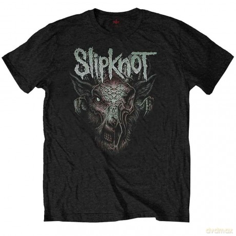 Slipknot: Kids T-Shirt: Infected Goat (Black) (Back Print) (7-8 Years)