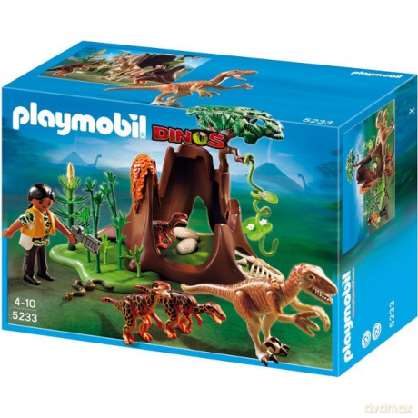 PLAYMOBIL Atak Velociraptora [KLOCKI]