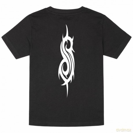 Slipknot: Kids Toddler T-Shirt: Star Logo (Black) (Back Print) (4 Years)
