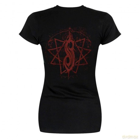 Slipknot: Ladies T-Shirt: Evil Witch (Black) (Back Print) (X-Small)