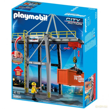 PLAYMOBIL Elektryczny dźwig [KLOCKI]