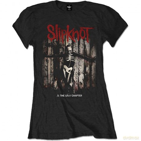 Slipknot: Ladies Tee: .5: The Gray Chapter Album (XX-Large)
