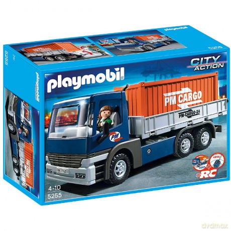 PLAYMOBIL Cargo ciężarówka z kontenerem [KLOCKI]