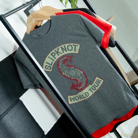 Slipknot: Men's Fashion Tee: Patched-Up (Vintage Finish) (Small)