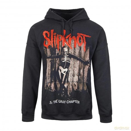 Slipknot: Men's Pullover Hoodie: .5 The Gray Chapter (Small) (Back Print)