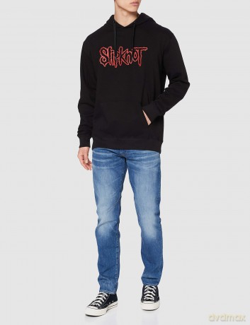 Slipknot: Men's Pullover Hoodie: Logo (Large) (Back Print)