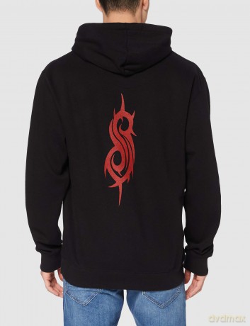 Slipknot: Men's Pullover Hoodie: Logo (XX-Large) (Back Print)