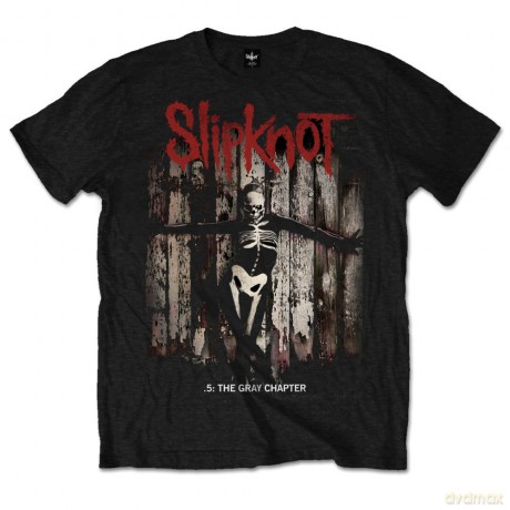 Slipknot: Men's Tee: .5: The Gray Chapter Album (Large)