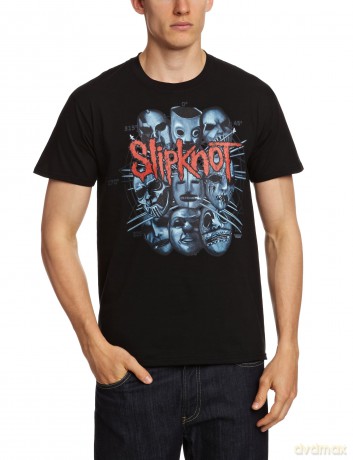 Slipknot: Men's Tee: Masks 2 (Medium)