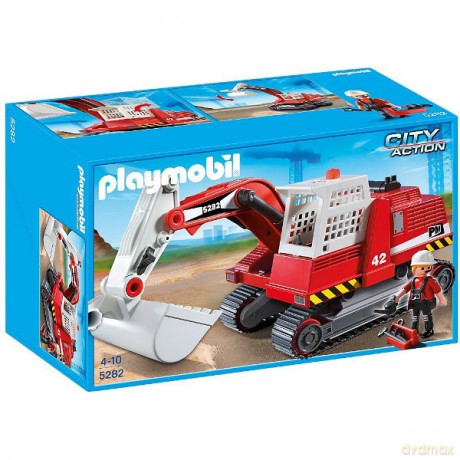 PLAYMOBIL Koparka gąsienicowa [KLOCKI]