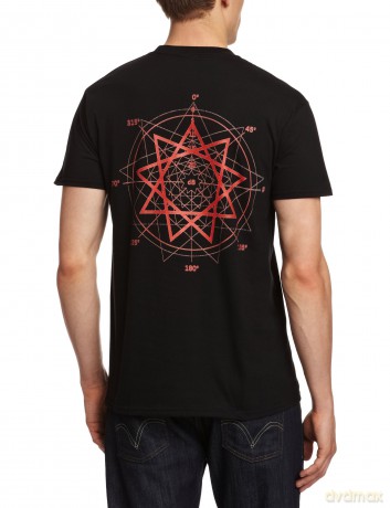 Slipknot: Men's Tee: Rusty Face with Back Printing (Small)