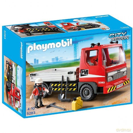 PLAYMOBIL Ciężarówka budowlana [KLOCKI]