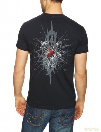 Slipknot: Men's Tee: Shattered (Back Print) (Large)