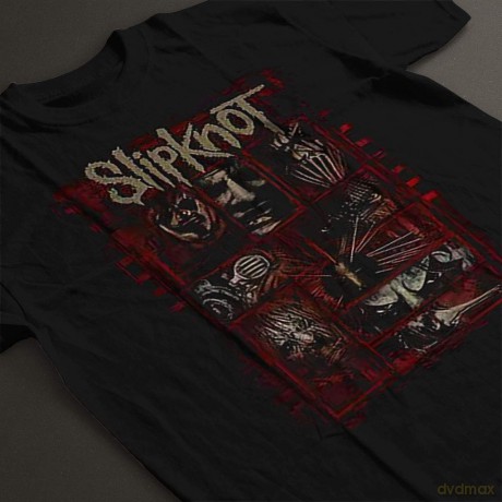 Slipknot: Men's Tee: Sketch Boxes (Back Print) (Small)