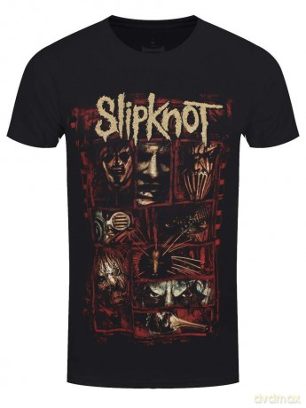 Slipknot: Men's Tee: Sketch Boxes (Back Print) (XX-Large)