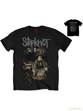Slipknot: Men's Tee: Skull Group (Medium)