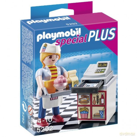 PLAYMOBIL Kelnerka z kasą [KLOCKI]