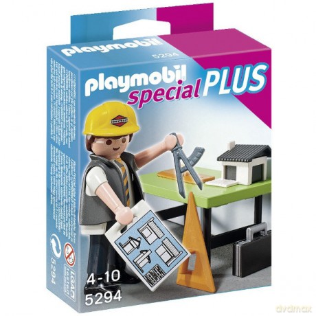 PLAYMOBIL Architekt z projektem [KLOCKI]