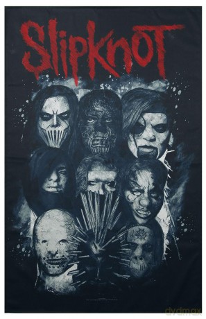 Slipknot: Textile Poster: Masks